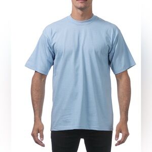 Pro Club Men's Heavyweight Cotton Short Sleeve Crew Neck T-Shirt PROCLUB